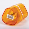 Sharpener BRAUBERG "Case" container, plastic, triangular, double sided, 3 hole, assorted