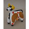 Дымковская глиняная игрушка / Figurine "Cow"