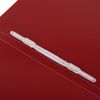 Mappe mit Kunststoffbinder BRAUBERG "Office", rot, bis 100 Blatt, 0,5 mm