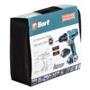 Drill screwdriver battery, 14.4 B, Li-Ion, 1300 rpm, 2 batteries, BORT BAB-14x2Li-XDK