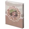 BRAUBERG photo album 104 photos 10x15 cm, hard cover, "Baby", beige