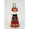 Vernissage of History / Statuette d'une femme cosaque avec un pain (peint à la main)
