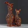 Керамика ручной работы / Table vase "Cat with a jug"
