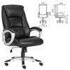 BRABIX PREMIUM "Grand EX-501" office chair, recycled leather, black