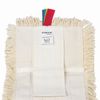 LIMA EXPERT / MOP attachment flat for mop / holder 40 cm, ears / pockets (TYPE U / K), sewn on cotton