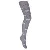 Tights with a pattern "Sakura" grey