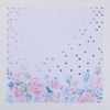Арт Узор / Set of paper for scrapbooking with foil "Bridal Bouquet"