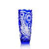 Гусевской Хрустальный завод / Jarrón de cristal para flores "Dawn" azul