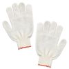 ЛАЙМА / Cotton gloves STANDARD, SET 5 PAIRS, 7.5 grade, 36-38 g, 166 tex, PVC-free, WHITE