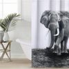 Доляна / Doliana / Bathroom Curtain "Elephant", 180 × 180 cm, polyester