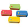 Eraser BRAUBERG "Delta", 60х33х18 mm, assorted, flow, thermoplastic rubber, plastic holder assorted