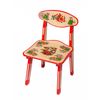 Золотая Хохлома / Wooden children's chair with artistic painting, 1 height category