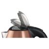 KETTLE BOSCH TWK7809, 1.7 litres, 2200 w, closed heating, stainless steel, copper