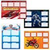 Timetable A4, PYTHAGORAS, boys', assorted (4 kinds)