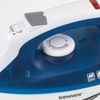 Iron SONNEN SI-237A, 1800 watts, non-stick coating, blue/white