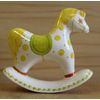 Christmas tree toy Horse, made of ceramic