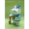 Ярославская майолика / Noel oyuncağı "Hippo Sailor"