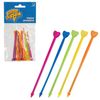 FUNNY ZATEYA / Festive lance for canapes "Heart", set of 30 pcs., Plastic, 9 cm, in a package with euro hanger