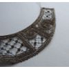 Снежинка / Snowflake / Necklace "Hryvnia" lace