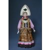 Потешный промысел / Bambola souvenir in porcellana "Costume popolare russo con anima"