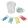 Mass for modeling light (1 jar) ONLANDIA "SUNLANDIC - FARMER" 4 colors in the jar solidifying 128 ml