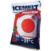 Reagente anticongelante 25 kg, ICEMELT Power, até -31C, cloreto de cálcio + inibidor de corrosão, saco