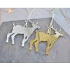 Ленивые Бобры / Lazy Beavers / A set of mirrored Christmas tree decorations "Siberia inside" big in a gift box