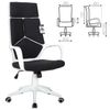 BRABIX PREMIUM "Prime EX-515" office chair, white plastic, fabric, black