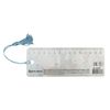 Bookmark for books 3D, BRAUBERG, surround, "Exotic fish" with a decorative lace tie