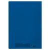 BRAUBERG / Notebook A4, 40 sheets, "Metropolis", staple, cage, plastic cover, BLUE / 10 pcs.