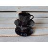 Хорекс / Horex / Cup "Gazzetta Nero" ristorante classico with saucer 12 pcs.