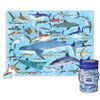 Crocodile Creek / Puzzle "36 Animals: Sharks", 100 el.