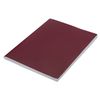 STAFF / Notebook bumvinyl, A4, 96 l., Staple, offset No. 2 ECONOMY, cage, BORDEAUX / 10 pcs.