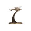 Золотая антилопа / The model of the helicopter "Ansat" with stand 1:200