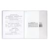PVC cover for notebook and diary PYTHAGORAS, transparent, dense, 100 µm, 210х350 mm
