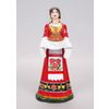 Vernissage of History / Figurine of a Cossack woman with a loaf small (hand-painted)