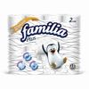 FAMILIA / Toilet paper PLUS 2-layer (12x18 m) white, solder 12 pcs.