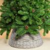Kaemingk / Christmas tree basket Country Style 57 * 28 cm lightened wood