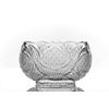Гусевской Хрустальный завод / Crystal salad bowl "Rook" h-183 l-321 d-186