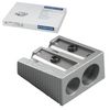 Sharpener STAEDTLER (Germany), 2 hole metal wedge