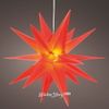 Kaemingk / Pendant lamp Zvezda - Christmas in Prague 30 cm, warm white LED lighting, battery operated, IP44