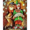 Опт-картина / Painting by numbers 40x50 Circus