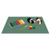 A set of lessons PYTHAGORAS: oilcloth PVC green, 69х40 cm, arm cover blue