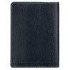 FABULA / Driver's wallet "Blackwood", genuine leather, stitching, 6 plastic pockets, black