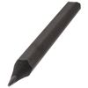 Bút chì đen BRAUBERG, 1 cái, "Black Jack", HB, gỗ mun, có dây thun, thân màu đen, được chuốt