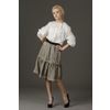 Снежинка / Snowflake / Skirt female "Springs" from flax
