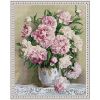 Опт-картина / Khảm kim cương 40x50, kim cương thạch tròn Hoa mẫu đơn tinh tế