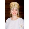 Русский народный костюм  / Kokoshnik "Victoria", 11 cm