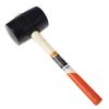 Kiyanka rubber 910 g, SPARTA, black rubber, two-color wooden handle