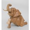 Decor and Gift / Wooden figurine "Elephant" 38 cm